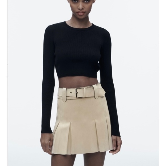 Yara Faux Suede Skirt